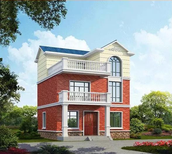 宅基地小沒關(guān)系，推薦三款占地面積80平方農(nóng)村別墅設(shè)計(jì)圖，你應(yīng)該喜歡！