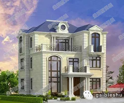 11×11米30萬4廳5臥三層帶挑空客廳+旋轉(zhuǎn)樓梯農(nóng)村別墅設(shè)計(jì)圖