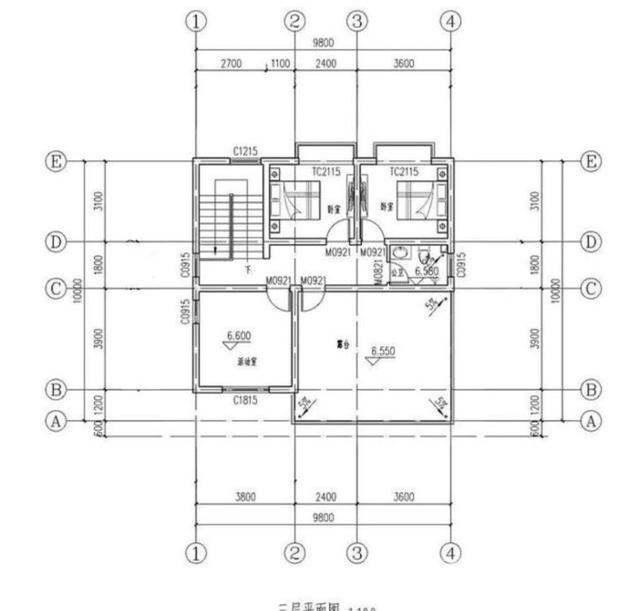 10米開間30萬以內(nèi)小戶型農(nóng)村別墅設(shè)計(jì)圖，布局實(shí)用性和經(jīng)濟(jì)性都不錯(cuò)，怪不得這么受歡迎