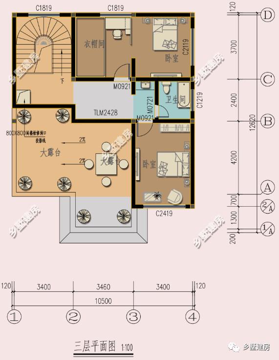3款農(nóng)村三層小別墅設(shè)計(jì)圖，新中式風(fēng)格經(jīng)久耐看，永不過時，建完不后悔！
