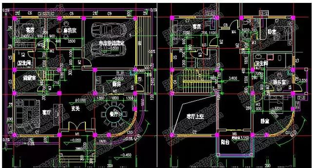 一套別墅，兩種布局設(shè)計(jì)，三層簡(jiǎn)歐風(fēng)格的別墅設(shè)計(jì)圖，造價(jià)只要28萬，建好驚艷鄰里鄉(xiāng)親
