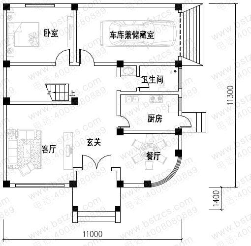 一套別墅，兩種布局設(shè)計(jì)，三層簡(jiǎn)歐風(fēng)格的別墅設(shè)計(jì)圖，造價(jià)只要28萬，建好驚艷鄰里鄉(xiāng)親