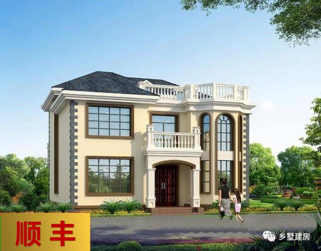 2款帶獨(dú)立廚房、露臺(tái)的農(nóng)村二層別墅設(shè)計(jì)圖，20多萬就能建 經(jīng)濟(jì)實(shí)惠還好看