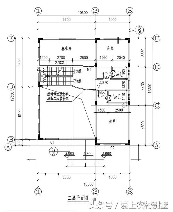 10x12米三層農(nóng)村自建房設(shè)計圖，挑空客廳，主體造價35萬，簡直不要太經(jīng)濟(jì)適用