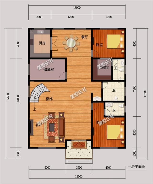 5款二層農(nóng)村簡歐別墅設計圖，造價經(jīng)濟功能多，風景先生看了都說好