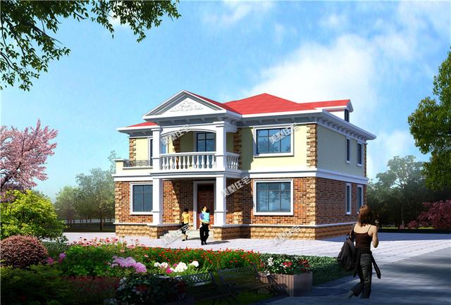 5款二層農(nóng)村簡歐別墅設計圖，造價經(jīng)濟功能多，風景先生看了都說好