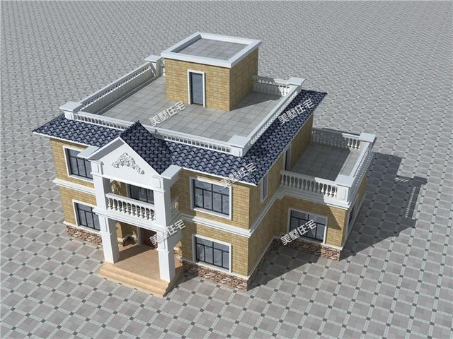 5款二層農(nóng)村簡歐別墅設計圖，造價經(jīng)濟功能多，風景先生看了都說好