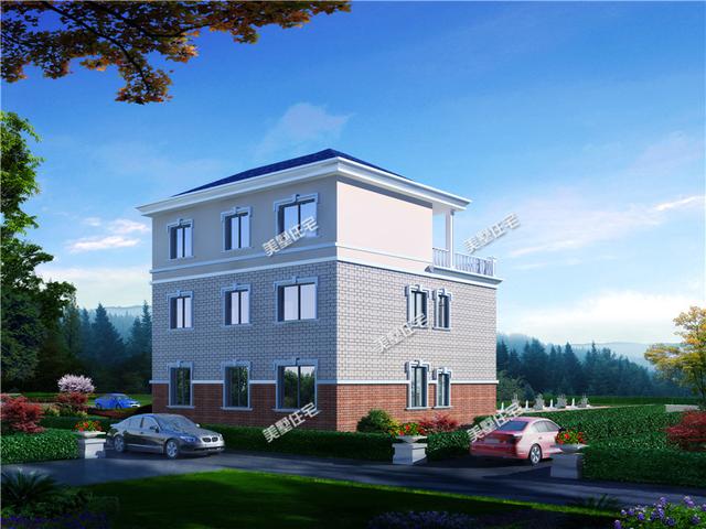 3款三層自建房別墅設(shè)計圖，歐式外觀內(nèi)在實用，設(shè)計華麗，戶型合理