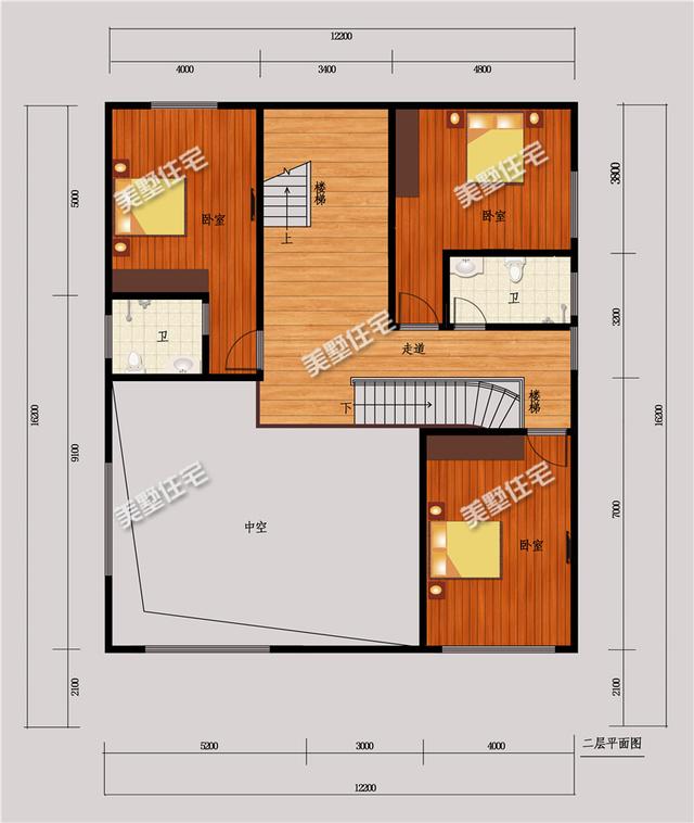 3款三層自建房別墅設(shè)計圖，歐式外觀內(nèi)在實用，設(shè)計華麗，戶型合理