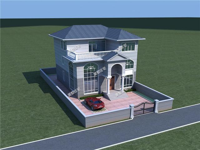 3款三層自建房別墅設(shè)計圖，歐式外觀內(nèi)在實用，設(shè)計華麗，戶型合理