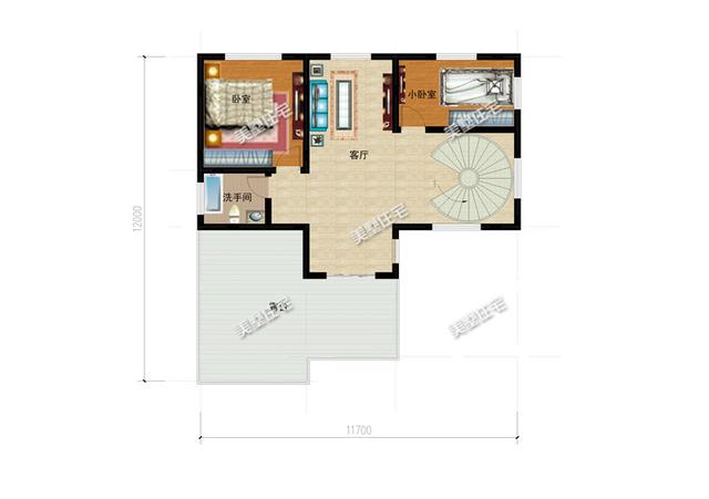 3款三層自建房別墅設(shè)計圖，歐式外觀內(nèi)在實用，設(shè)計華麗，戶型合理