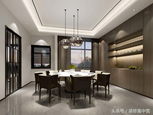 650㎡時尚混搭別墅裝修案例，多元化設(shè)計元素相結(jié)合，服裝可以混搭，房子也可以