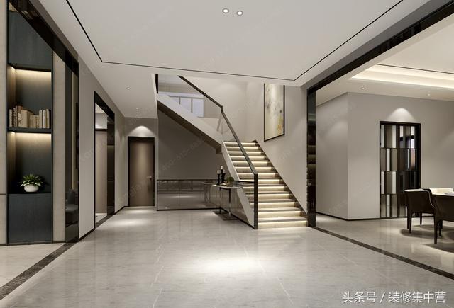 650㎡時尚混搭別墅裝修案例，多元化設(shè)計元素相結(jié)合，服裝可以混搭，房子也可以