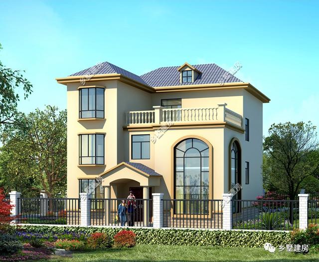 實景圖比效果圖還要美的農(nóng)村別墅設(shè)計圖，看看哪一款最得你心