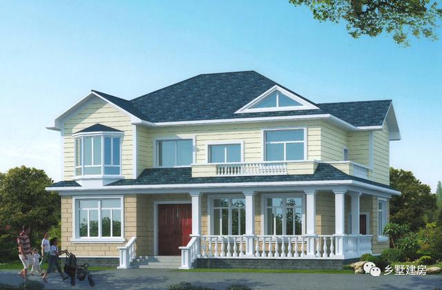 實景圖比效果圖還要美的農(nóng)村別墅設(shè)計圖，看看哪一款最得你心