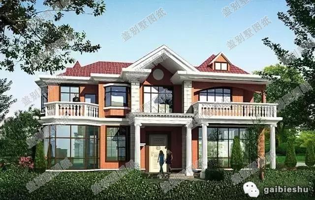 2款農(nóng)村別墅設計圖，一款二層，一款三層，你喜歡哪一款呢?