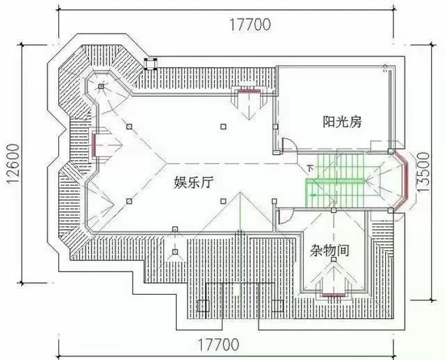 2款農(nóng)村別墅設計圖，一款二層，一款三層，你喜歡哪一款呢?