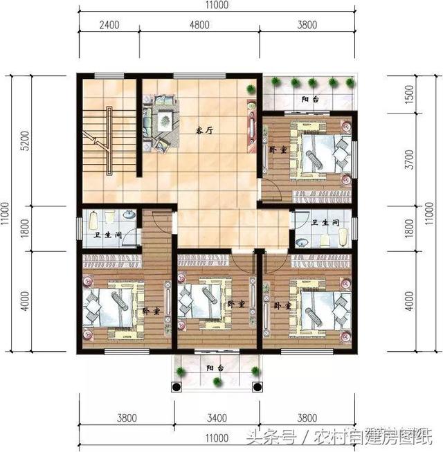 今年最暢銷的9款農(nóng)村別墅設(shè)計(jì)施工圖，總有適合你的那一款