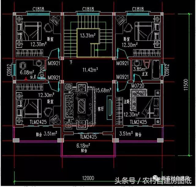 今年最暢銷的9款農(nóng)村別墅設(shè)計(jì)施工圖，總有適合你的那一款