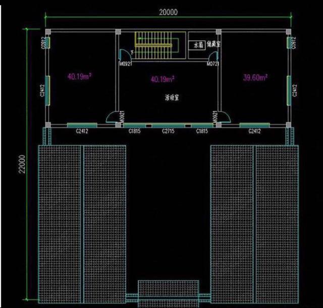 傳統(tǒng)中式四合院別墅設(shè)計圖，農(nóng)村自建房的優(yōu)選，你需要的它都有