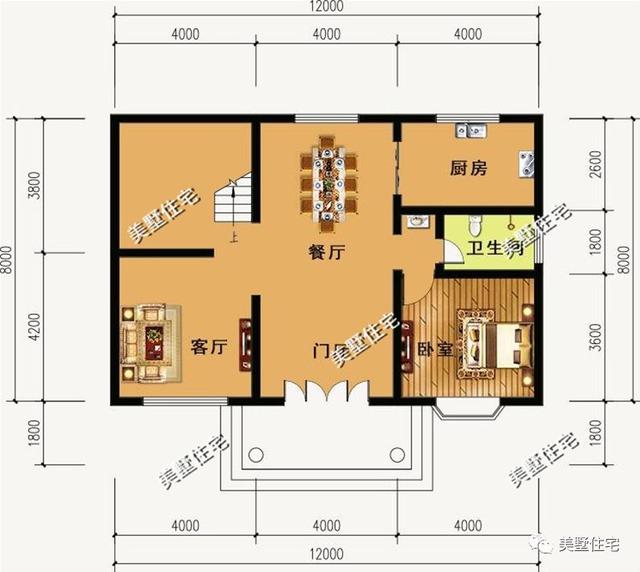 6棟等面寬的農(nóng)村別墅設(shè)計(jì)圖，好看又實(shí)用，兩層三層都有，村里人看了都喜歡