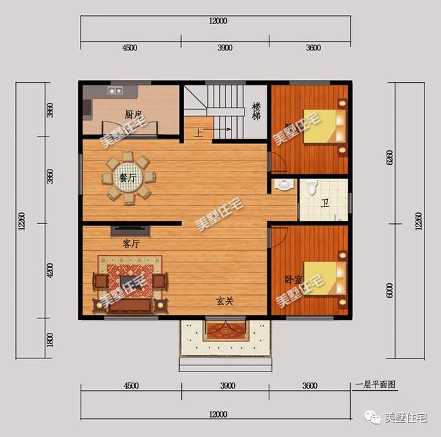 6棟等面寬的農(nóng)村別墅設(shè)計(jì)圖，好看又實(shí)用，兩層三層都有，村里人看了都喜歡