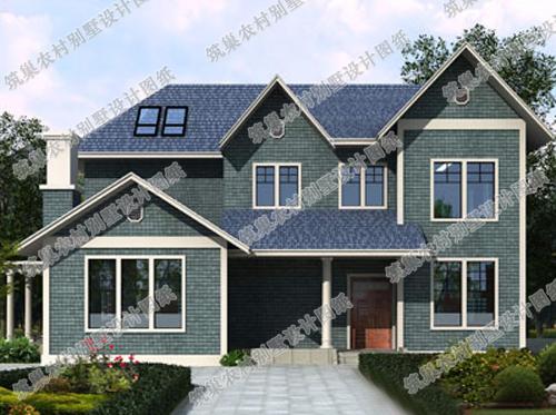 16×12米4廳8臥三層自建房，低調(diào)而穩(wěn)重，，造價30萬以內(nèi)，帶家庭影院+吧臺