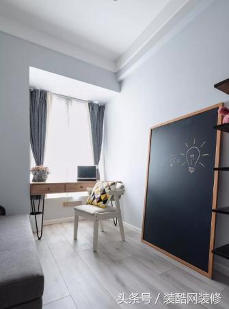 小戶型85㎡簡(jiǎn)約北歐風(fēng)3居室，軟硬裝花了17萬(wàn)，儲(chǔ)物空間大，電視墻裝修最成功！