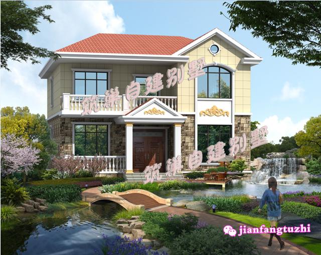 2款簡約二層農(nóng)村自建別墅設計圖，造價20萬以內(nèi)，經(jīng)濟實用。