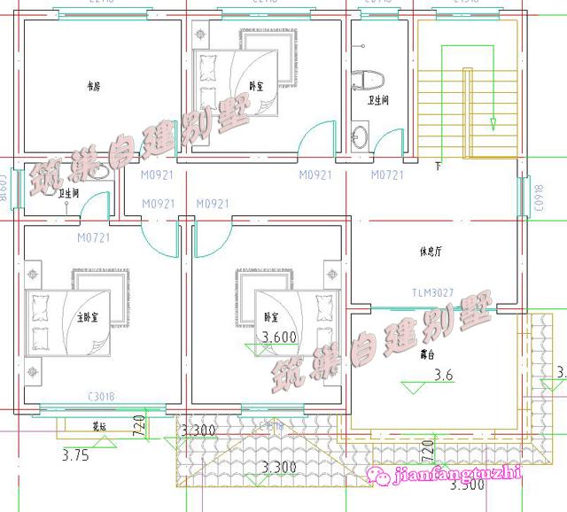 120平米12x10米二層農(nóng)村自建房，經(jīng)濟(jì)實(shí)用，設(shè)計(jì)新穎美觀，造價(jià)20萬(wàn)左右