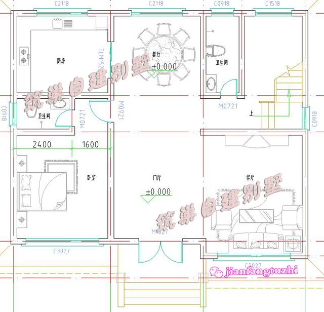 120平米12x10米二層農(nóng)村自建房，經(jīng)濟(jì)實(shí)用，設(shè)計(jì)新穎美觀，造價(jià)20萬(wàn)左右