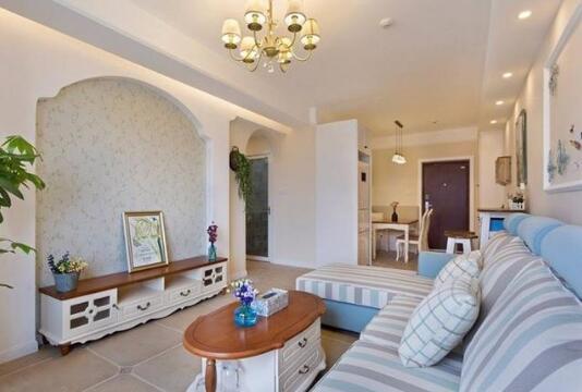 跟老公的98㎡新房，簡約美式裝修，進門一看，竟是如此少女心