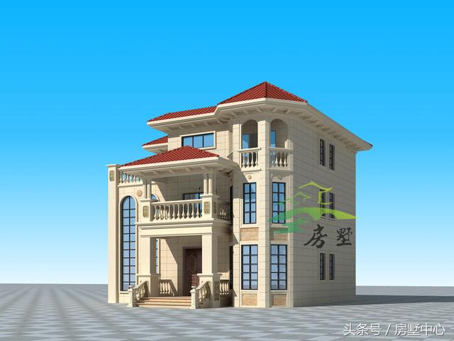 湖南衡陽三層精品小別墅設(shè)計(jì)圖，豪華大氣，占地還??！