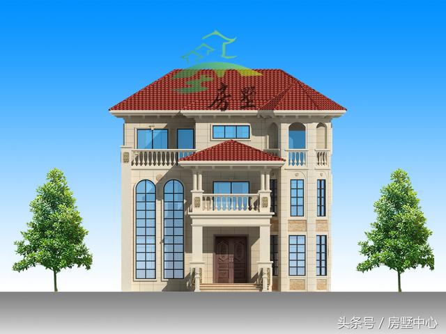 湖南衡陽三層精品小別墅設(shè)計(jì)圖，豪華大氣，占地還??！