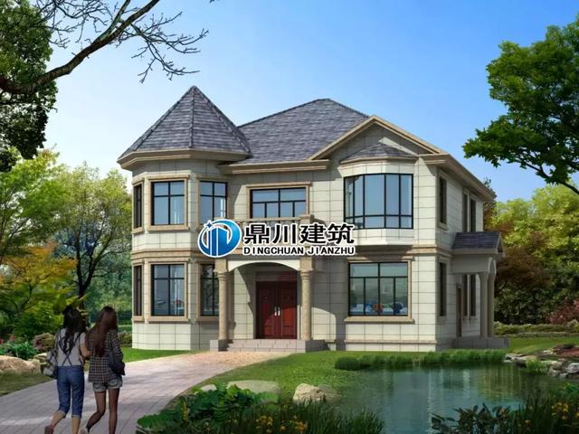 12套歐式自建別墅設(shè)計(jì)圖，任意一棟都精致大氣，農(nóng)村生活一樣過(guò)的舒適有品味，不比城里差！