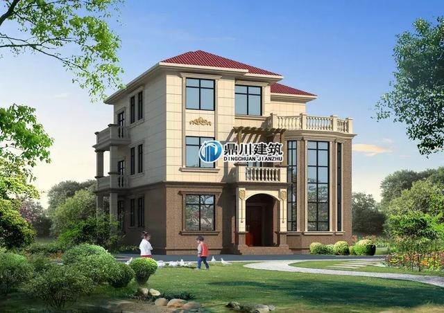 12套歐式自建別墅設(shè)計(jì)圖，任意一棟都精致大氣，農(nóng)村生活一樣過(guò)的舒適有品味，不比城里差！