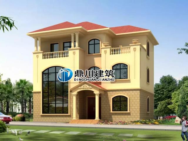 12套歐式自建別墅設(shè)計(jì)圖，任意一棟都精致大氣，農(nóng)村生活一樣過(guò)的舒適有品味，不比城里差！