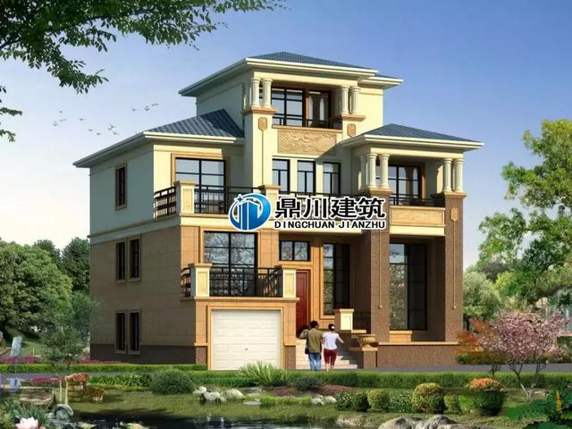 12套歐式自建別墅設(shè)計(jì)圖，任意一棟都精致大氣，農(nóng)村生活一樣過(guò)的舒適有品味，不比城里差！