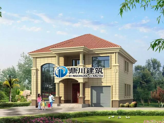 12套歐式自建別墅設(shè)計(jì)圖，任意一棟都精致大氣，農(nóng)村生活一樣過(guò)的舒適有品味，不比城里差！