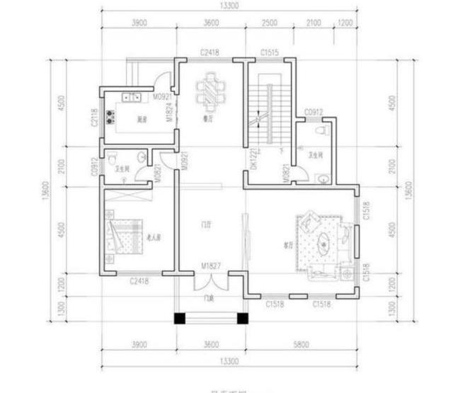 二層農(nóng)村自建房，帶堂屋， 經(jīng)濟(jì)實(shí)用，美觀大氣，真正適合農(nóng)村人的自建房！