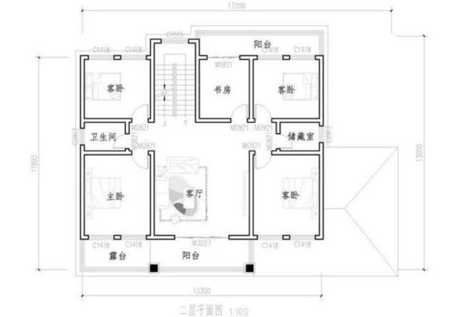二層農(nóng)村自建房，帶堂屋， 經(jīng)濟(jì)實(shí)用，美觀大氣，真正適合農(nóng)村人的自建房！