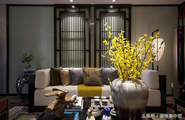 200平新中式裝修，現(xiàn)代時尚元素與傳統(tǒng)風(fēng)格文化的融合與碰撞