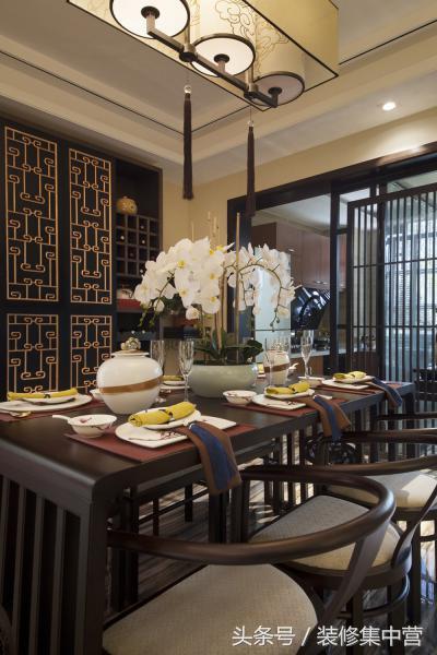 200平新中式裝修，現(xiàn)代時尚元素與傳統(tǒng)風(fēng)格文化的融合與碰撞