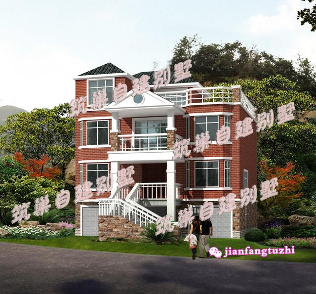 100㎡11x11米三層半農(nóng)村別墅設(shè)計圖，規(guī)整又溫馨，帶架空層