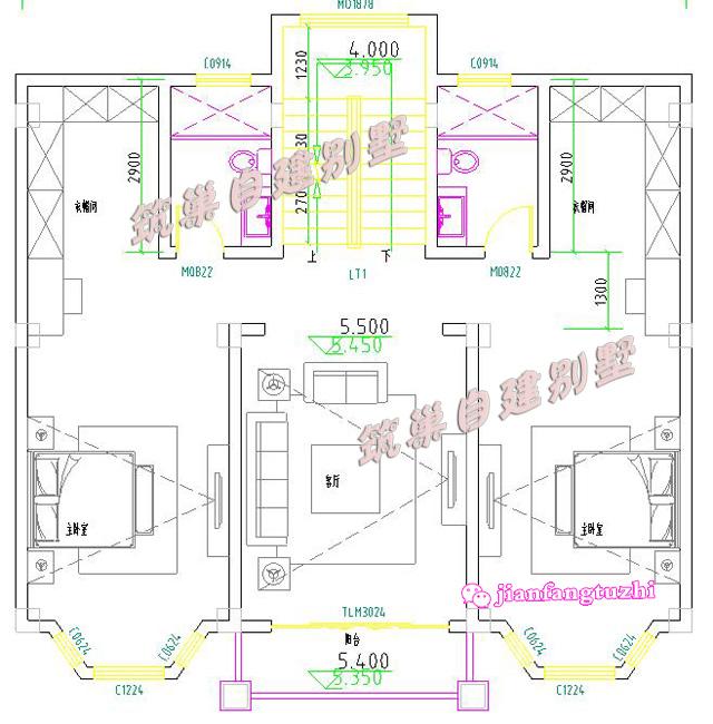 100㎡11x11米三層半農(nóng)村別墅設(shè)計圖，規(guī)整又溫馨，帶架空層