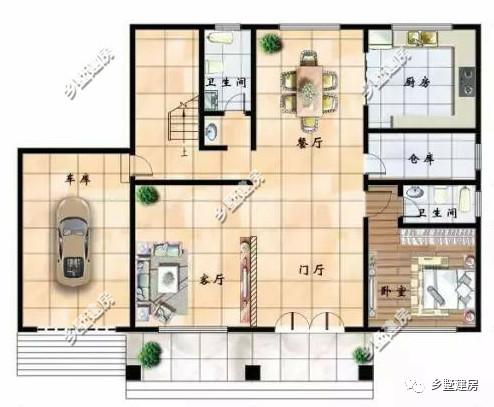 15.9X10.5平米三層別墅設(shè)計(jì)圖，中等戶型四平八穩(wěn)風(fēng)景好！