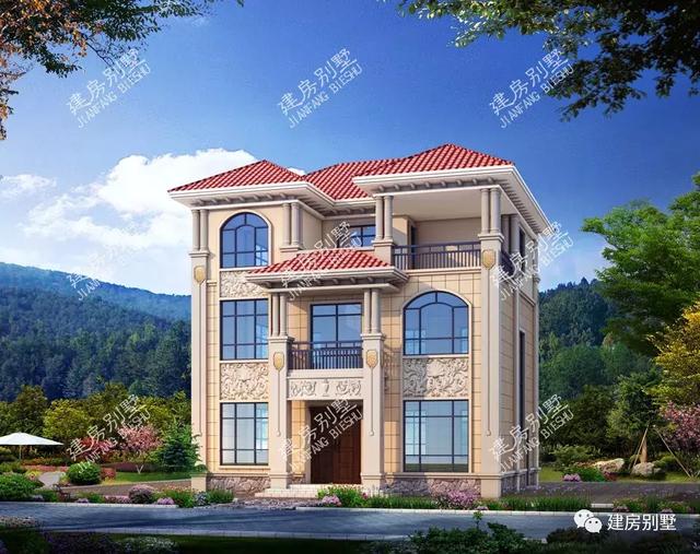 3套別墅戶型是農(nóng)村自建房的首選，既漂亮又實用，造價都30來萬