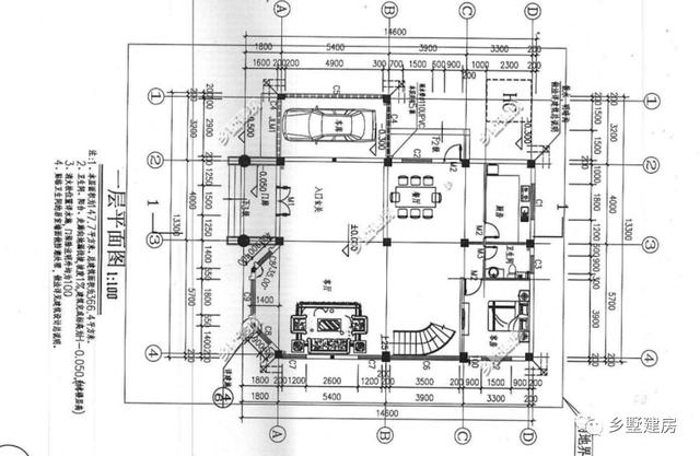 三層農(nóng)村自建房，13.3×14.6米，完美的空間布局，完勝城市商品房！