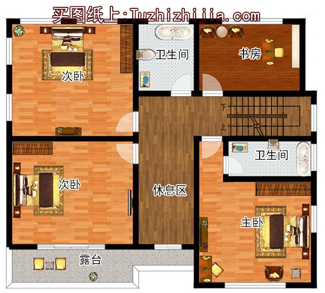 3款農(nóng)村10萬元二層樓房設(shè)計(jì)圖，70-100平別墅，超實(shí)用！