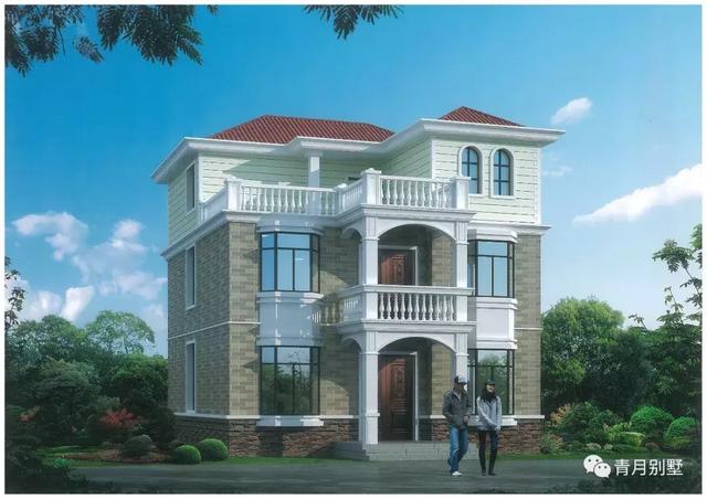 三層鄉(xiāng)村小別墅，9.96米×11米，大露臺(tái)飄窗只要33萬(wàn)？